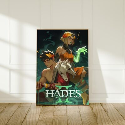 Hades 2 Zagreus Melinoe Wall Art - Hades Store