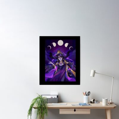 Nyx (Hades Game) Chiffon Top Poster Official Hades Merch