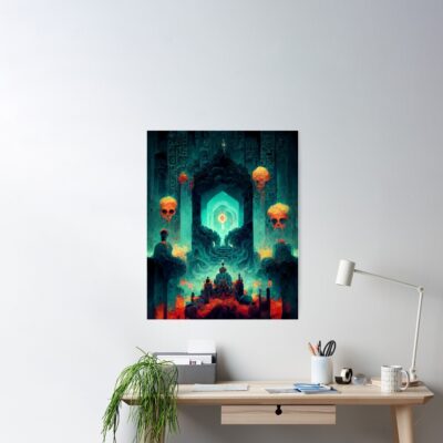 Hades Video Game Inspired Art Poster Official Hades Merch