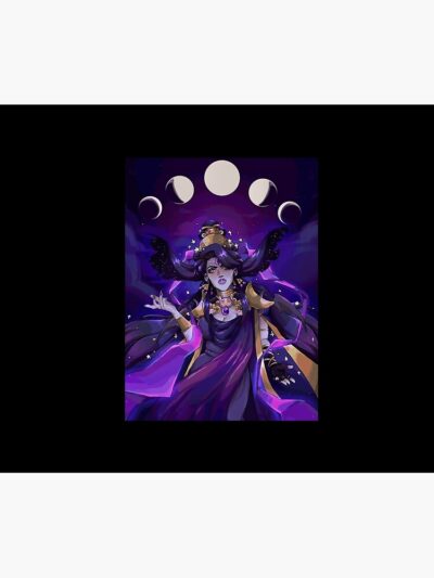 Nyx (Hades Game) Chiffon Top Tapestry Official Hades Merch