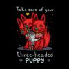 Three-Headed Puppy Tote Bag Official Hades Merch