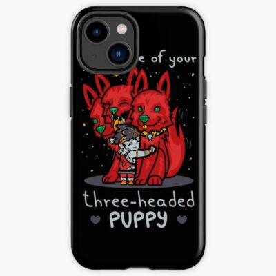 Three-Headed Puppy Iphone Case Official Hades Merch