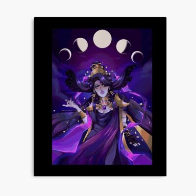 Nyx (Hades Game) Chiffon Top Poster Official Hades Merch