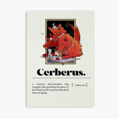 Hades Cerberus Poster Official Hades Merch