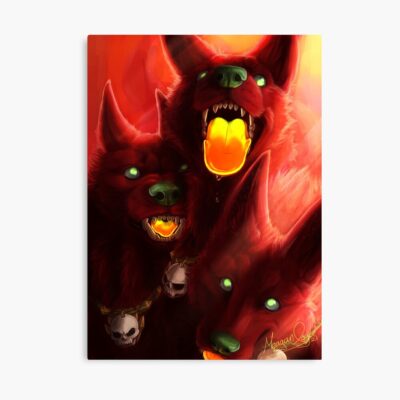 Cerberus Hades Game Fan Art Poster Official Hades Merch