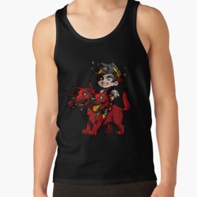 Hades - Zagreus And Cerberus Tank Top Official Hades Merch