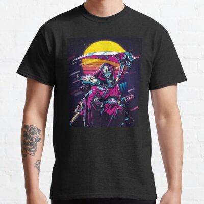 Thanatos - Hades (80S Retro) T-Shirt Official Hades Merch