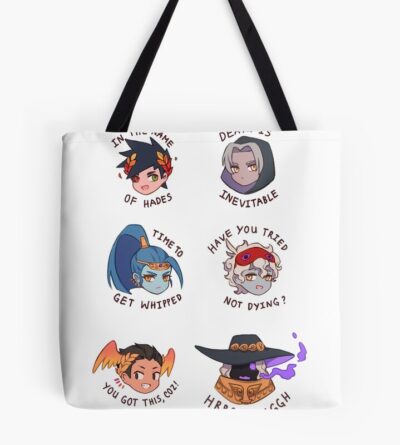 In The Name Of Hades Tote Bag Official Hades Merch