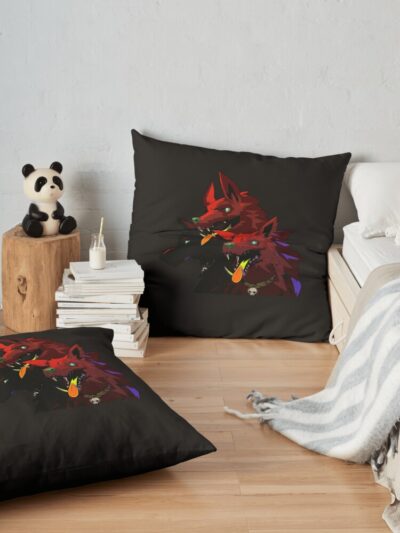 Hades  Cerberus Throw Pillow Official Hades Merch