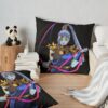 Megaera - Hades Game Throw Pillow Official Hades Merch