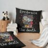 Embrace The Death Throw Pillow Official Hades Merch