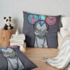 Hades Mickey Ears Throw Pillow Official Hades Merch