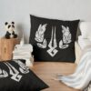 Hades Game Distressed Logo | Zagreus Log| Perfect Gift Throw Pillow Official Hades Merch