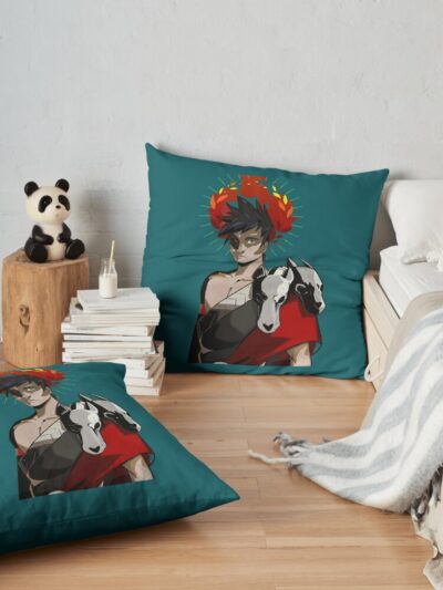 Hades Game, Hades God Throw Pillow Official Hades Merch