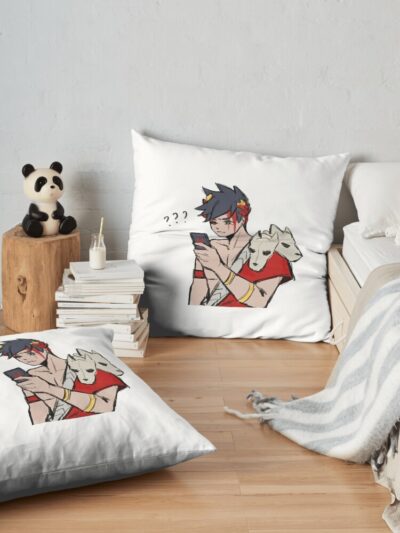 Hades Zagreus Throw Pillow Official Hades Merch