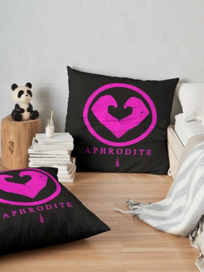 Symbol Of Aphrodite Hades Throw Pillow Official Hades Merch