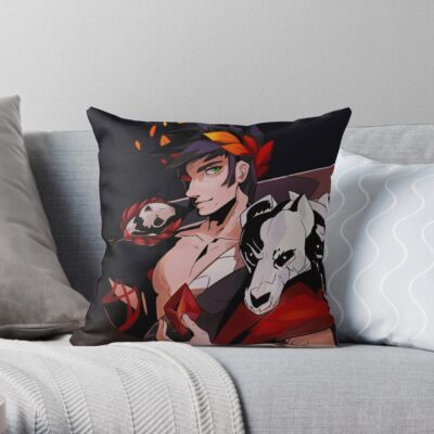 Hades Throw Pillow Official Hades Merch