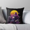 Megaera - Hades (80S Retro) Throw Pillow Official Hades Merch