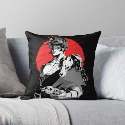 Zagreus - Hades Throw Pillow Official Hades Merch