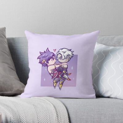 Zag X Than Love Throw Pillow Official Hades Merch