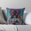 Hades Games Thanatos Throw Pillow Official Hades Merch