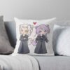 Ffxiv Emet-Selch Hythlodaeus Hades Hythades Hythemet Cats Throw Pillow Official Hades Merch