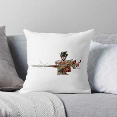 Hades Zagreus Throw Pillow Official Hades Merch