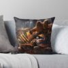 Hades Artwork Throw Pillow Official Hades Merch