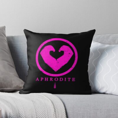 Symbol Of Aphrodite Hades Throw Pillow Official Hades Merch