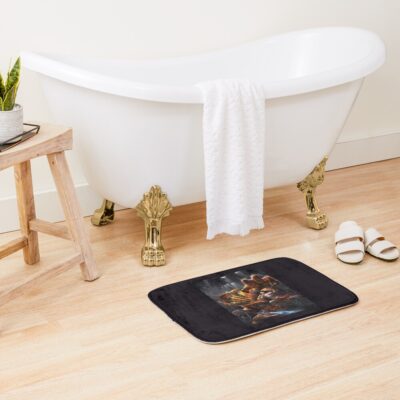 Hades Artwork Bath Mat Official Hades Merch