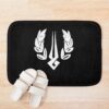 Hades Game Distressed Logo  Zagreus Logo Bath Mat Official Hades Merch