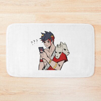 Hades Zagreus Bath Mat Official Hades Merch