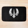 Hades Game Distressed Logo  Zagreus Logo Bath Mat Official Hades Merch