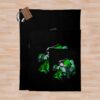 Zagreus Hades Green Throw Blanket Official Hades Merch