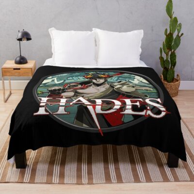 Zagreus Throw Blanket Official Hades Merch