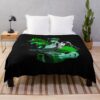 Zagreus Hades Green Throw Blanket Official Hades Merch