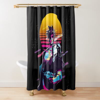 Zagreus - Hades (80S Retro) Shower Curtain Official Hades Merch