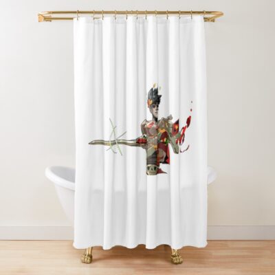 Hades Zagreus Shower Curtain Official Hades Merch