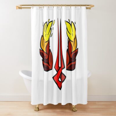 Hades Game Shower Curtain Official Hades Merch