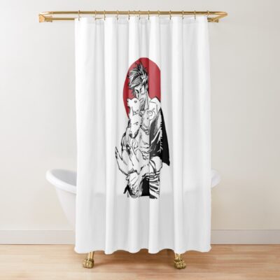 Zagreus Hades Shower Curtain Official Hades Merch