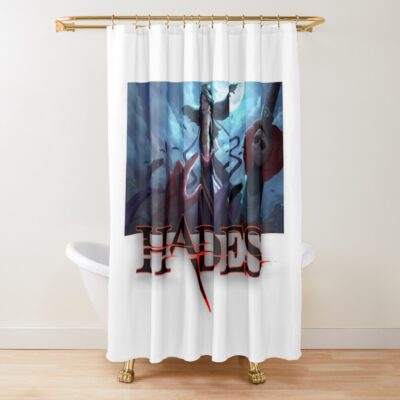 Hades Game Shower Curtain Official Hades Merch