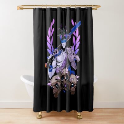 Zagreus Hades Supreme Shower Curtain Official Hades Merch