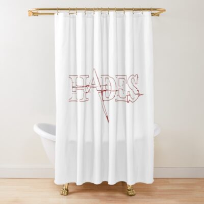 Hades Game Shower Curtain Official Hades Merch