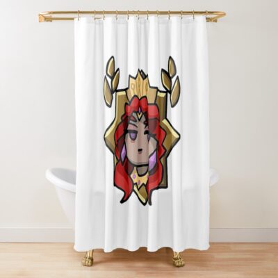 Hera Bond Shower Curtain Official Hades Merch