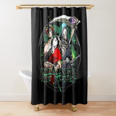 Zagreus Thanatos Shower Curtain Official Hades Merch