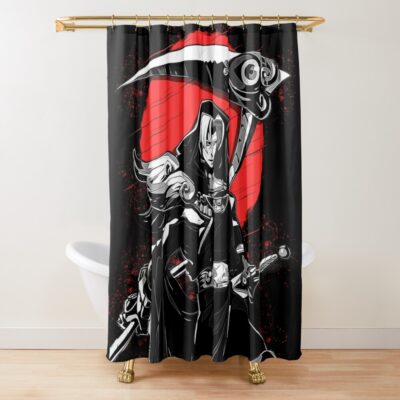 Thanatos - Hades Shower Curtain Official Hades Merch