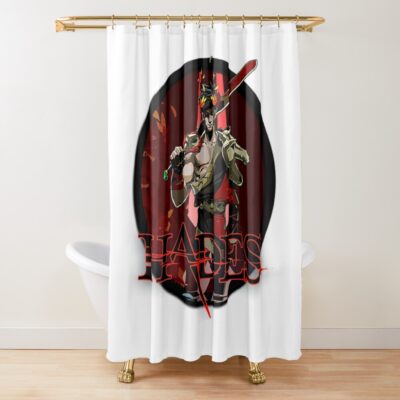 Hades Zagreus Shower Curtain Official Hades Merch