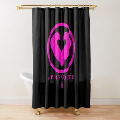 Symbol Of Aphrodite Hades Shower Curtain Official Hades Merch