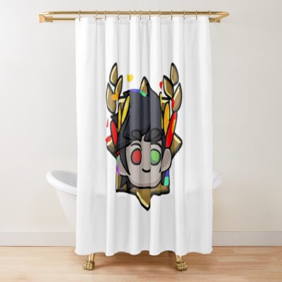 Zagreus Bond Shower Curtain Official Hades Merch