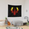 Hades Game Logo Zagreus Supergiant. Classic Tapestry Official Hades Merch